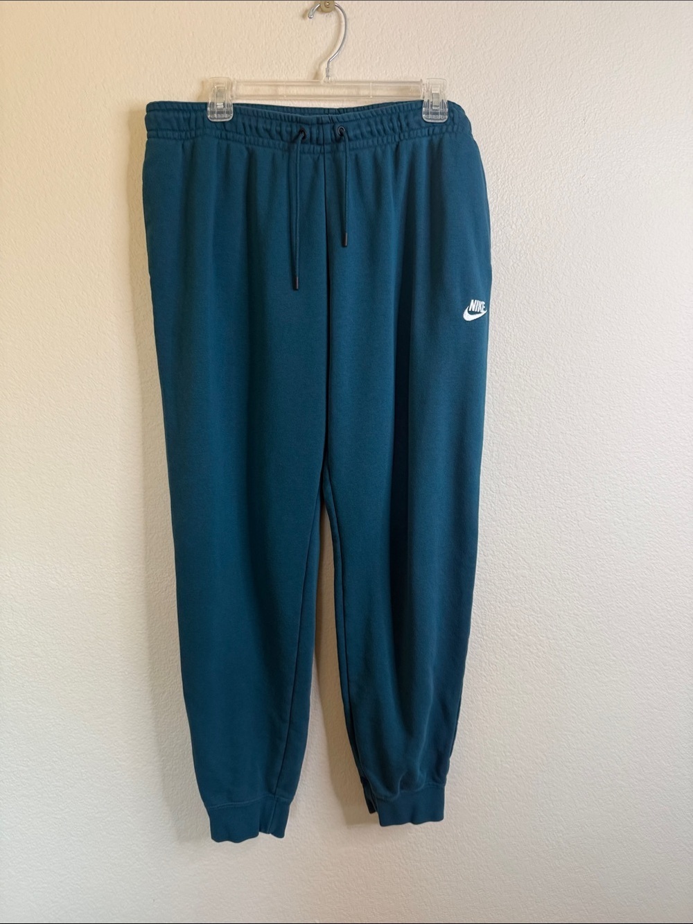 Nike Sportswear club fleece jogger sweats men’s XL teal EUC